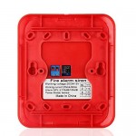 24v Fire Alarm Horn Siren With White Strobe Led Light